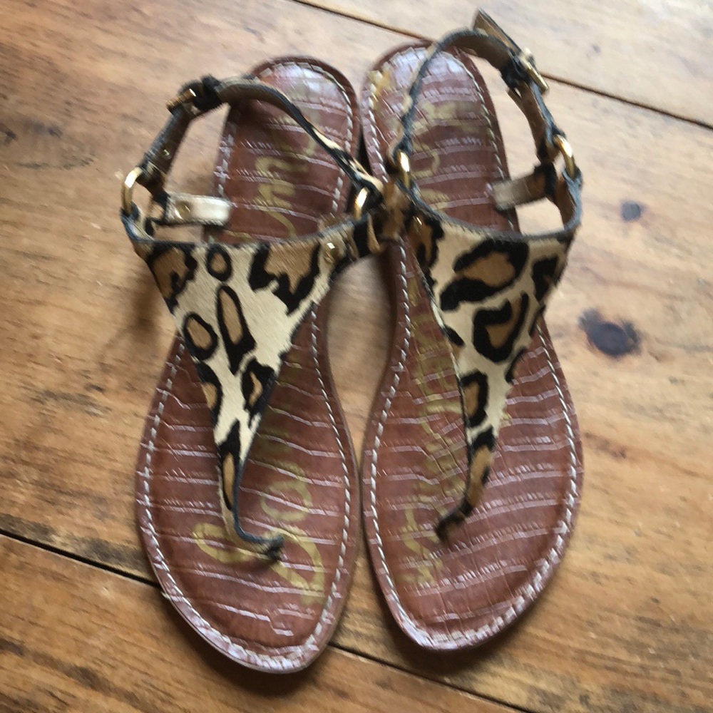 Sam Edelman Leopard Sandals